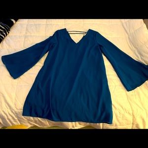 Royal Blue Shift Dress